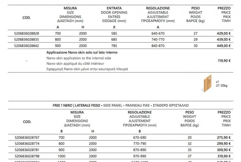 Nero Pivot Free 90x100