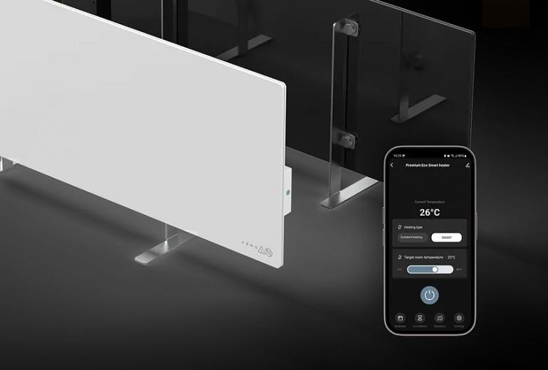 IR panel Europe 700 beli Wi-Fi