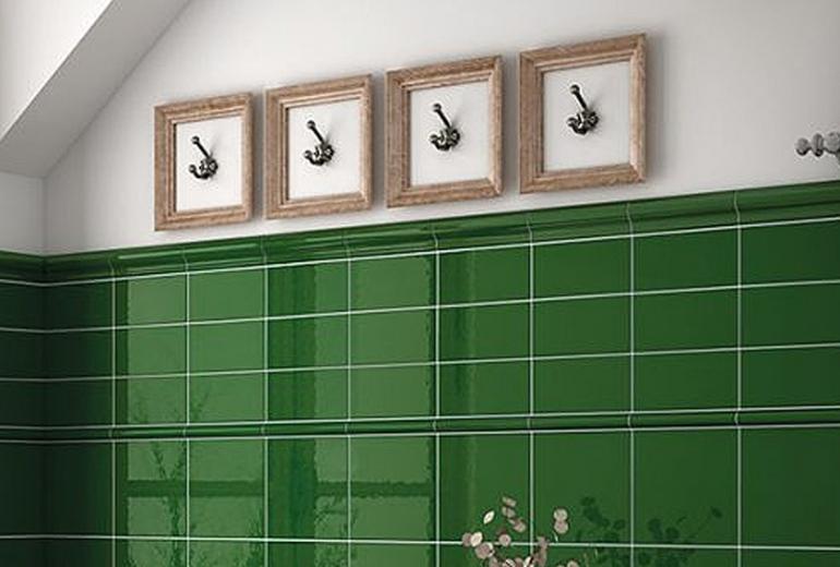 Evolution Victorian Green gloss 7,5x15