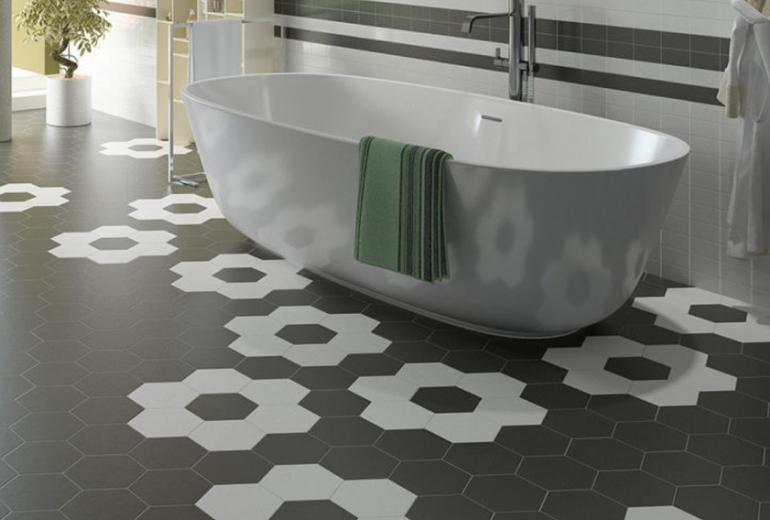 Hexatile Blanco Mat 17,5x20