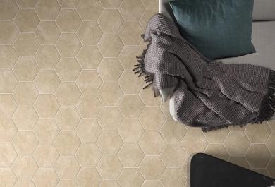 Hexatile Cement Mink 17,5x20