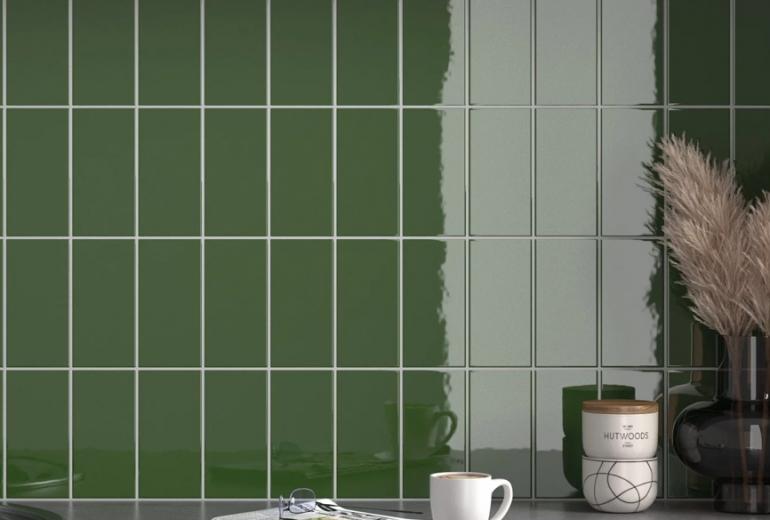 Evolution Victorian Green gloss 7,5x15