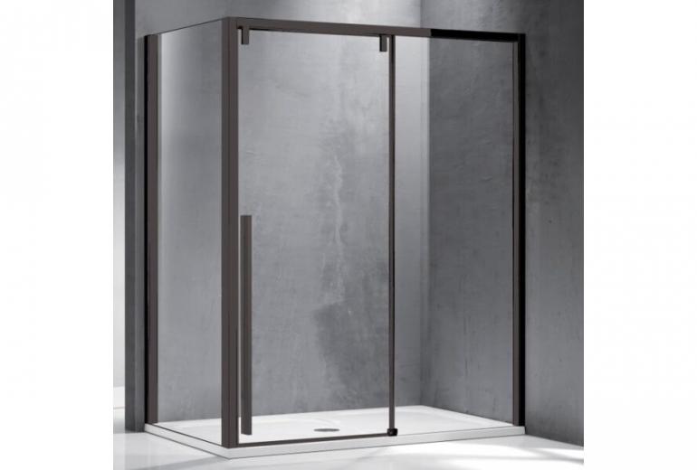 Tuš kabina Santorini 500 Nero - 70x130