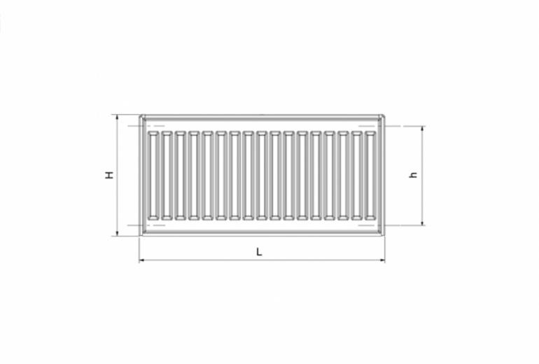 Panelni radiator Radik Klasik 11 90x80
