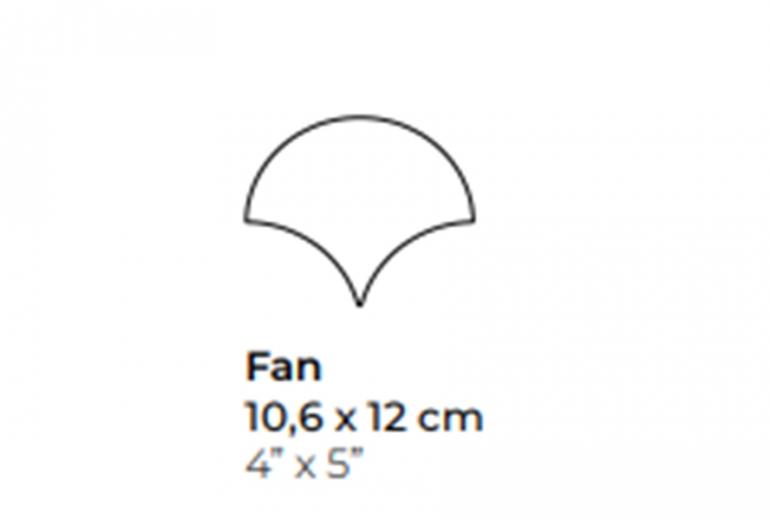 Scale Fan Dark Grey Gloss