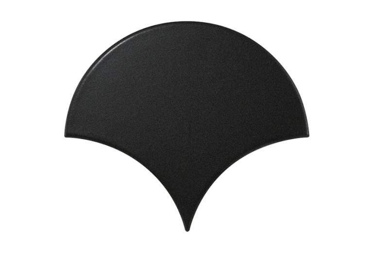 Scale Fan Black Mat