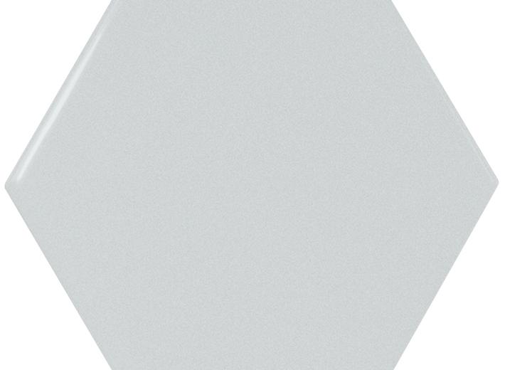 Scale Hexagon Sky Blue Gloss
