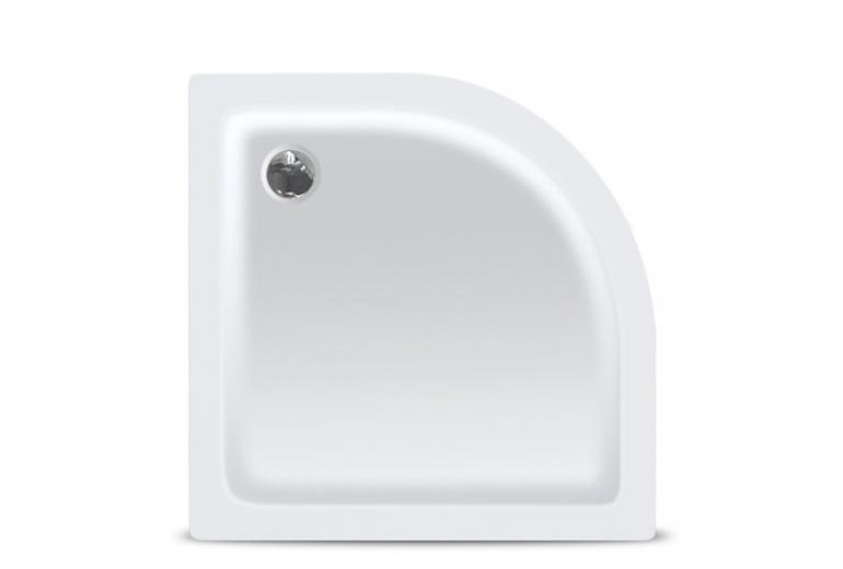 Tuš kad Fonte 80x80 polkrožna