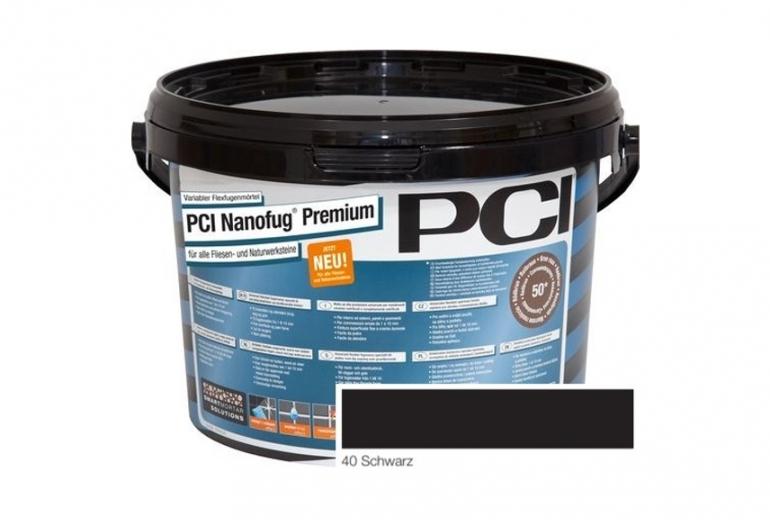 PCI Nanofug Premium Črna 5 kg