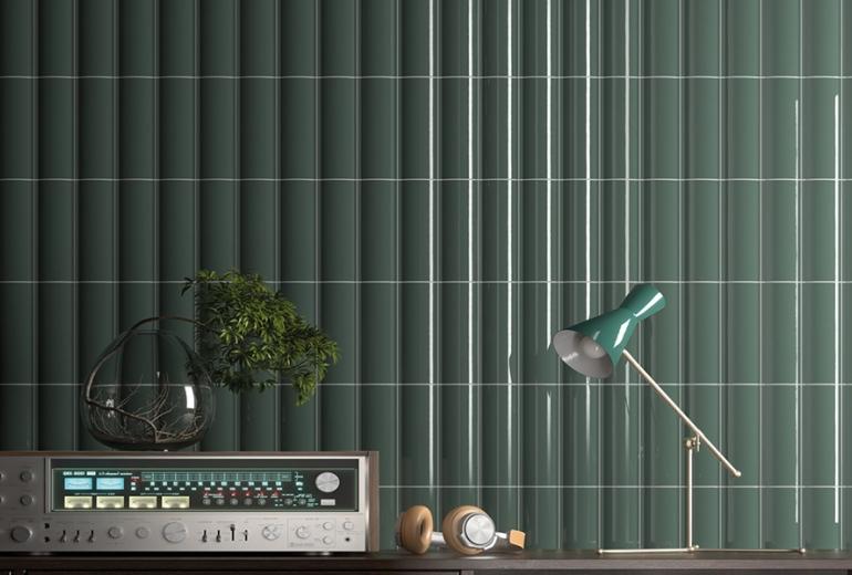 Vibe Out Newport Green Gloss 6x20