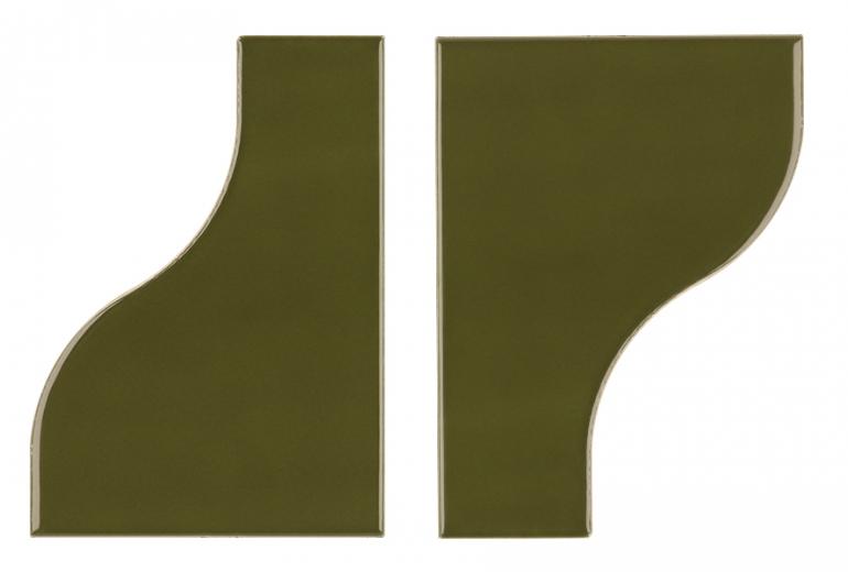 Curve Garden Green Gloss 8,3x12