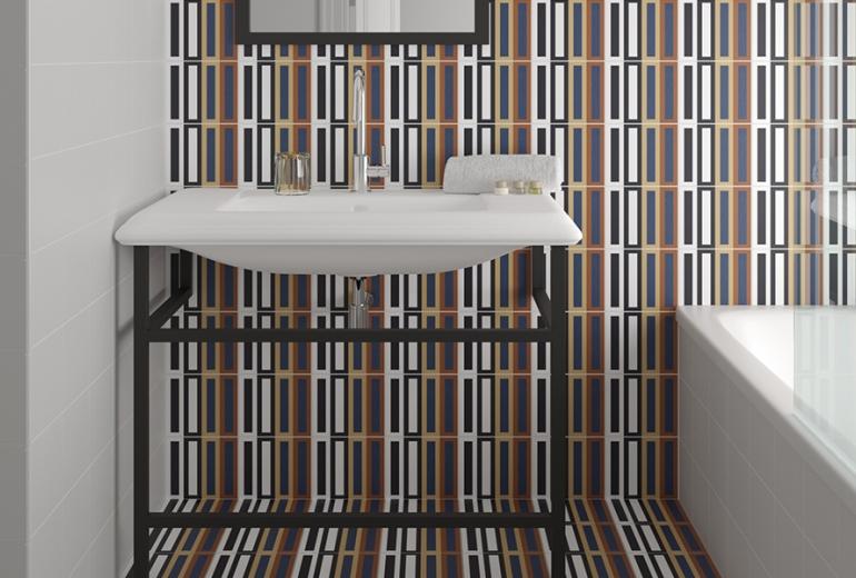 Bauhome Weiss Mat 20x20