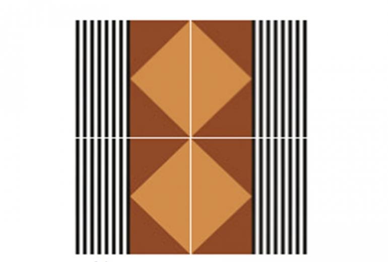 Bauhome Strich Warm Mat 20x20