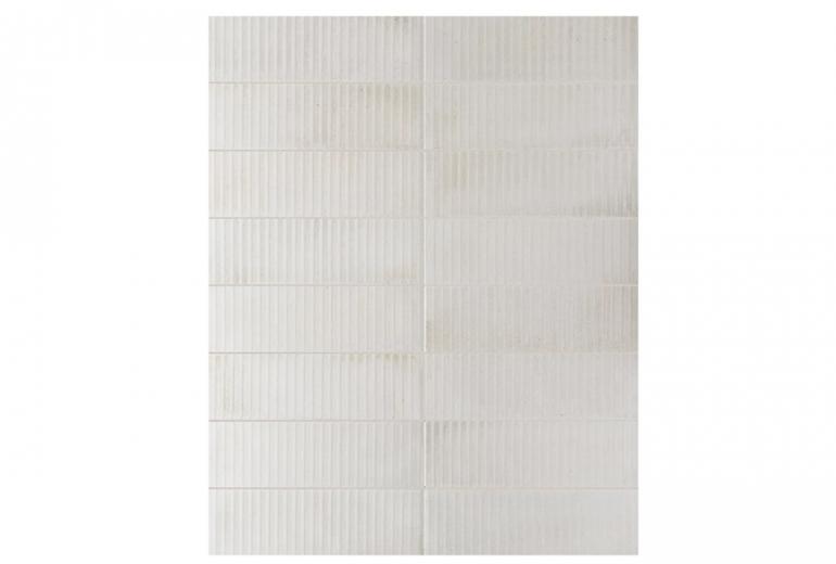 Raku Line White Mat  6x18