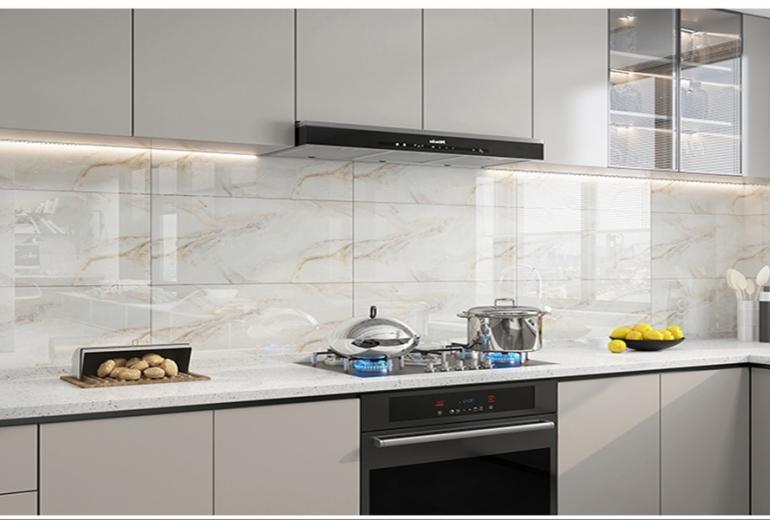 Samolepilni panel Marble White Brown 30x60