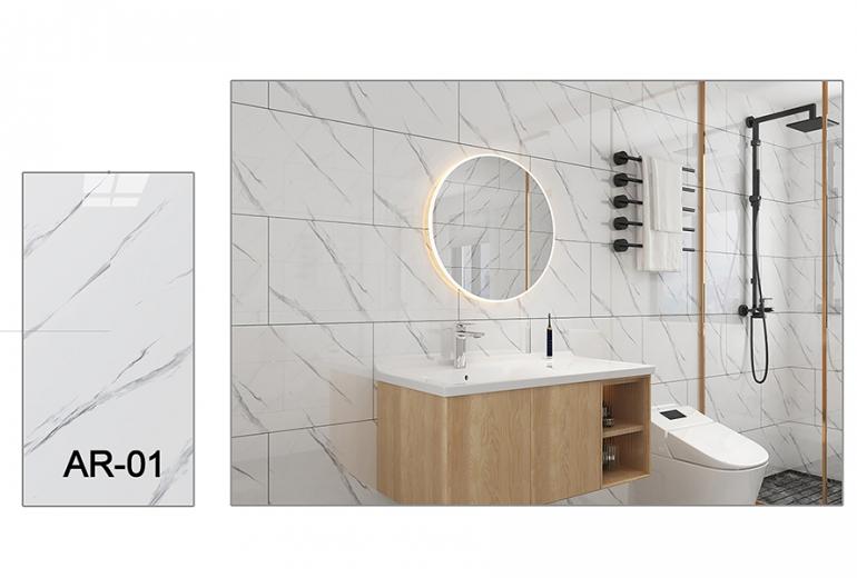 Samolepilni panel Marble White 30x60