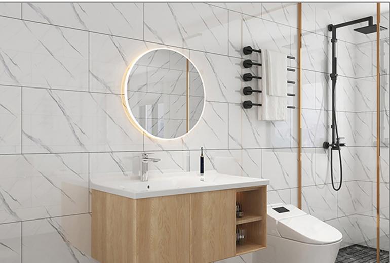 Samolepilni panel Marble White 30x60