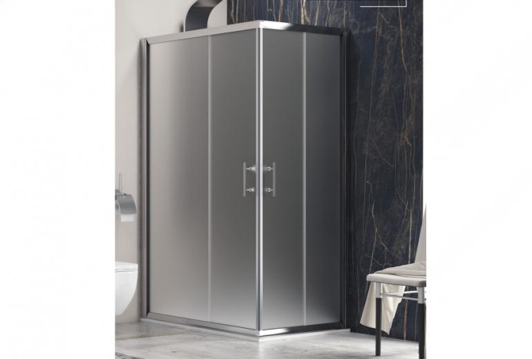 Tuš kabina Flora 100 Satin - 130x140