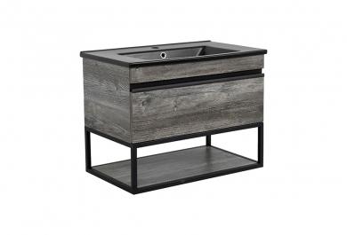 Loft Iron Nero Moras 75 stenska