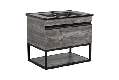 Loft Iron Nero Moras 65 stenska