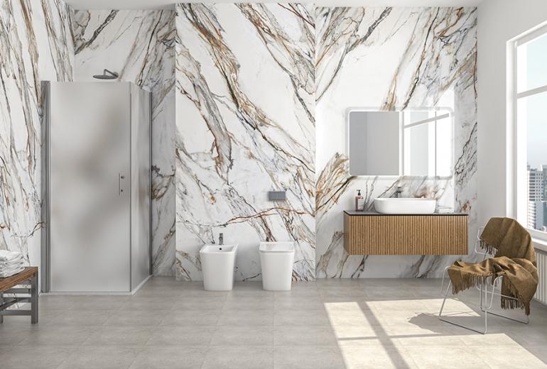 Tuš kabina S28 Alto Free Satin 90x90