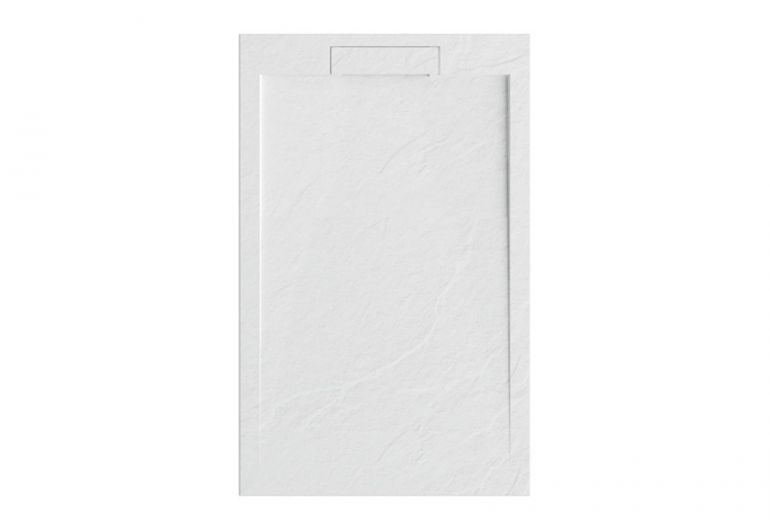 Tuš kad Stone 100x140 bela