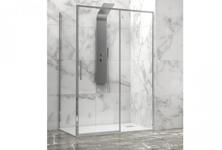 Tuš kabina Lea 400 krom 90x100