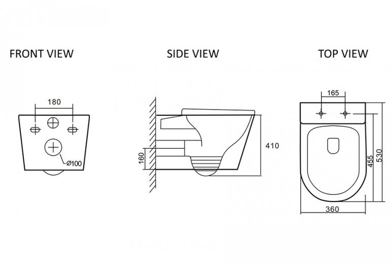 Školjka Sava viseča z desko