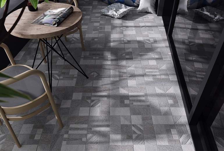  Misto Mattone Siva 40x40