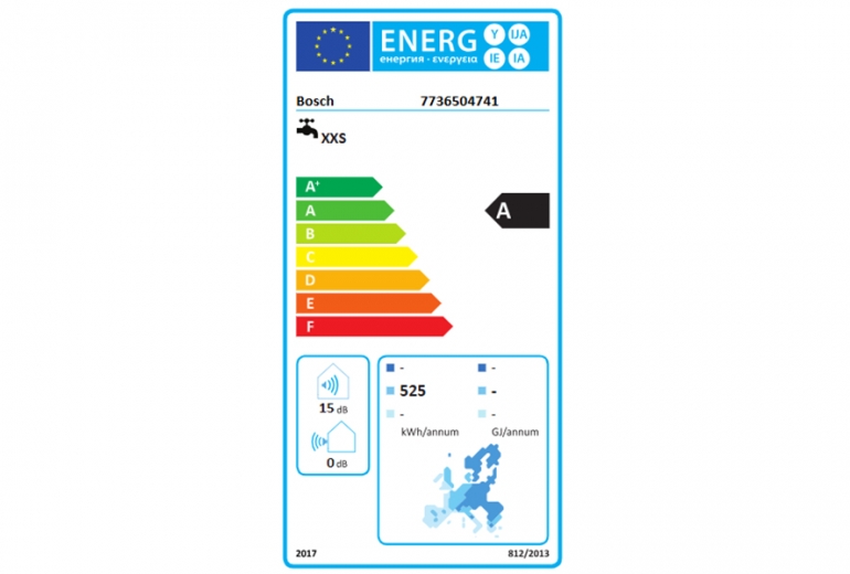 Bojler Bosch Tronic 2000T - 10L zgornji