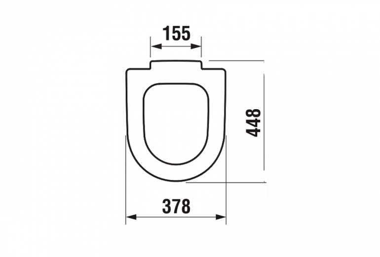 WC Monoblok Mio povišani 48 cm