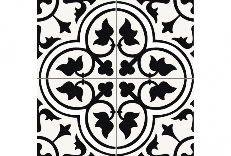 Dover Black 45x45