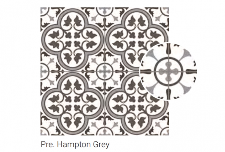 Hampton Grey 45x45