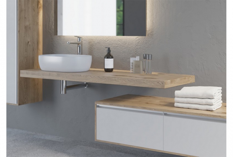 Pult za umivalnik Dalia 160 Stari Hrast