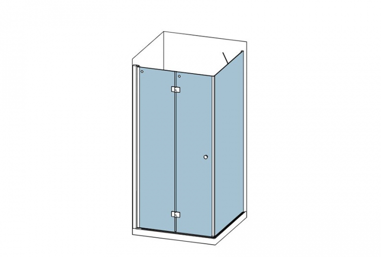 Tuš kabina S7 Walkin 80x50