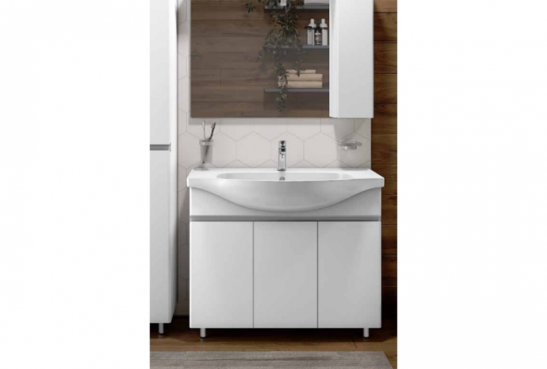 Omarica z umivalnikom Leo 80 talna