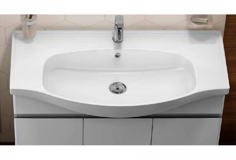 Omarica z umivalnikom Leo 80 talna