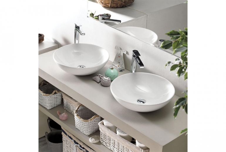 Umivalnik Zero 46 white mat