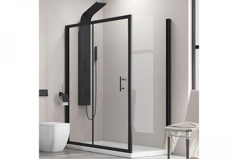 Tuš kabina Flora 500 Nero 100x110