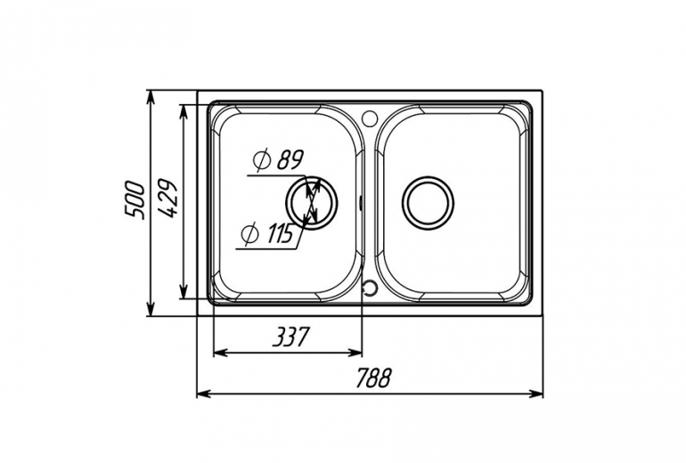 Equatoria črno s sifonom