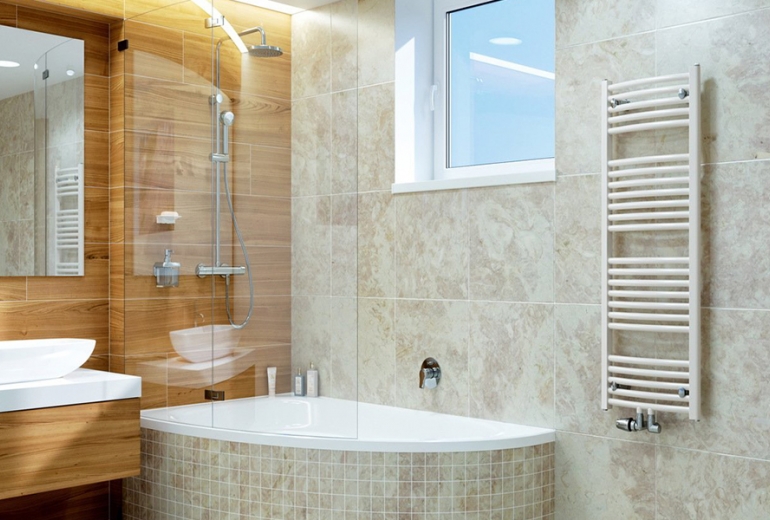 Radiator Koralux White 45x122 Round M