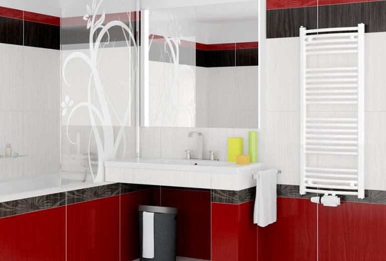 Radiator Koralux White 75x122 Round M
