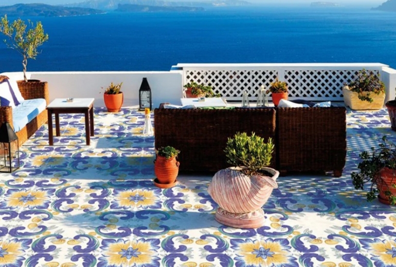 Cotto Mediterraneo Capri 34x34