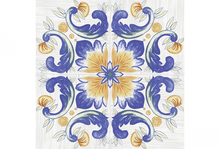 Cotto Mediterraneo Capri 34x34