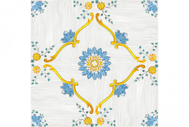 Cotto Mediterraneo Nerano 34x34