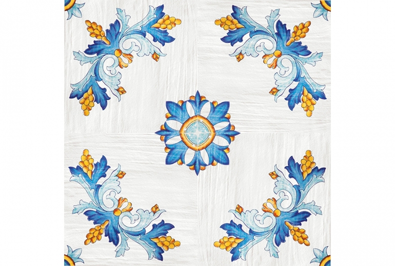 Cotto Mediterraneo Ischitella 34x34