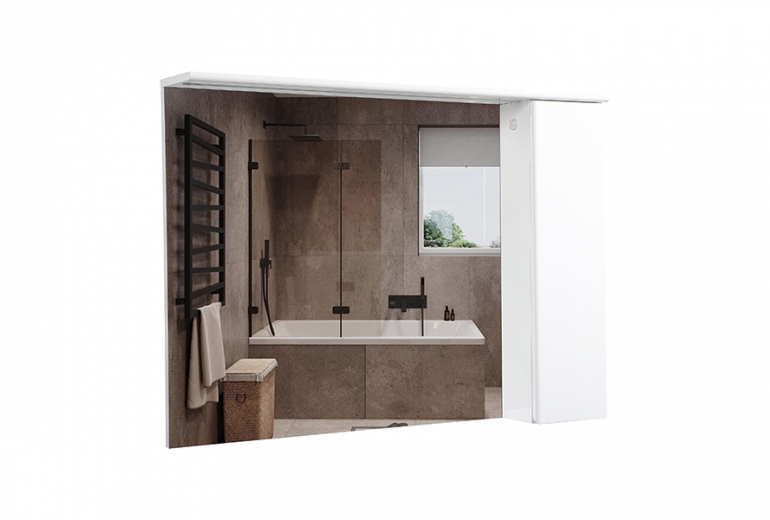 Ogledalo z omarico Leo 100