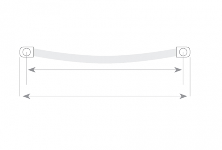 Radiator Prima White 50x120 zaobljeni