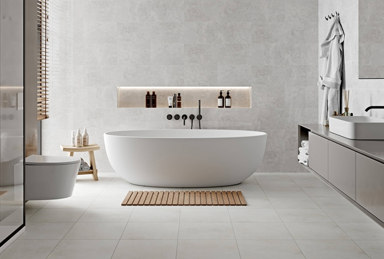 Betonini Light Grey 40x40