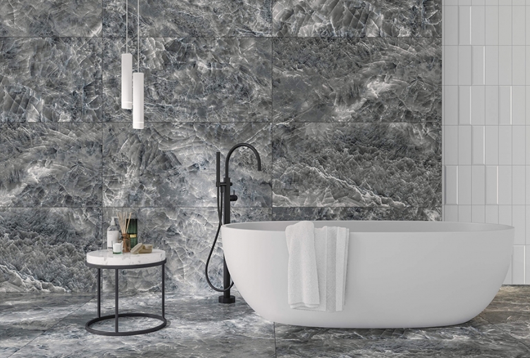 Cloudy Dolomiti Grey 60x60